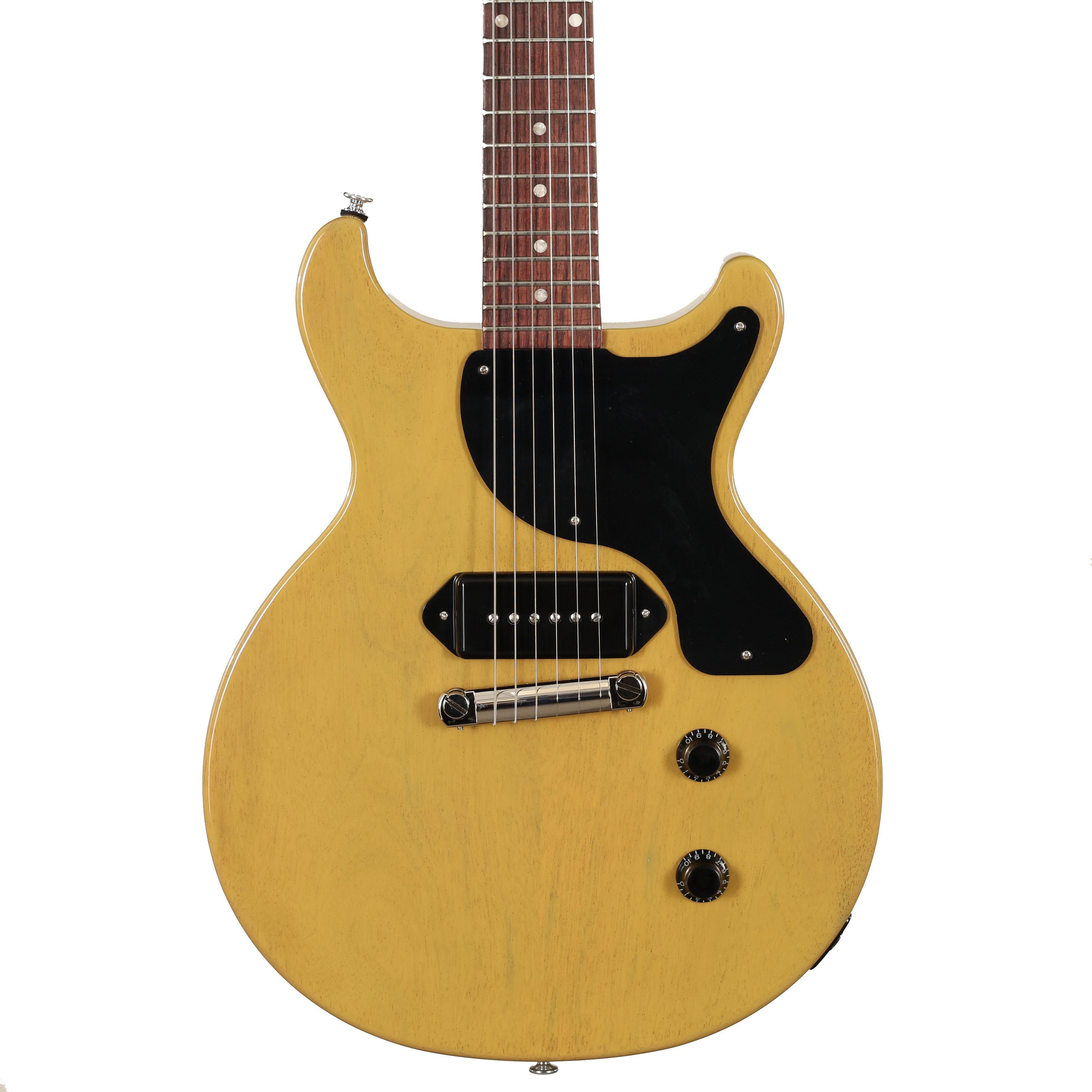 Gibson Les Paul Junior Double Cut Electric Guitar in TV Yellow